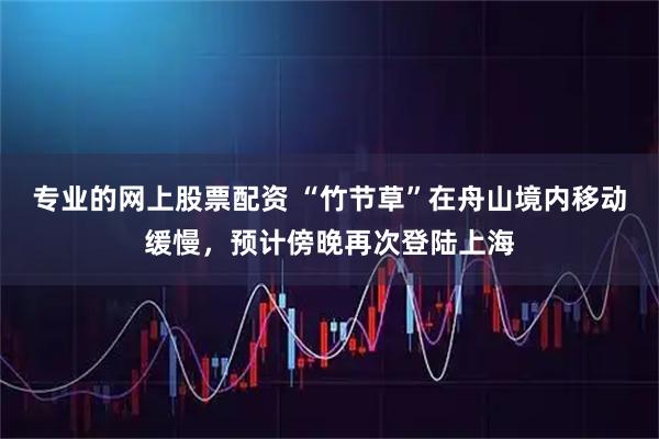 专业的网上股票配资 “竹节草”在舟山境内移动缓慢，预计傍晚再次登陆上海